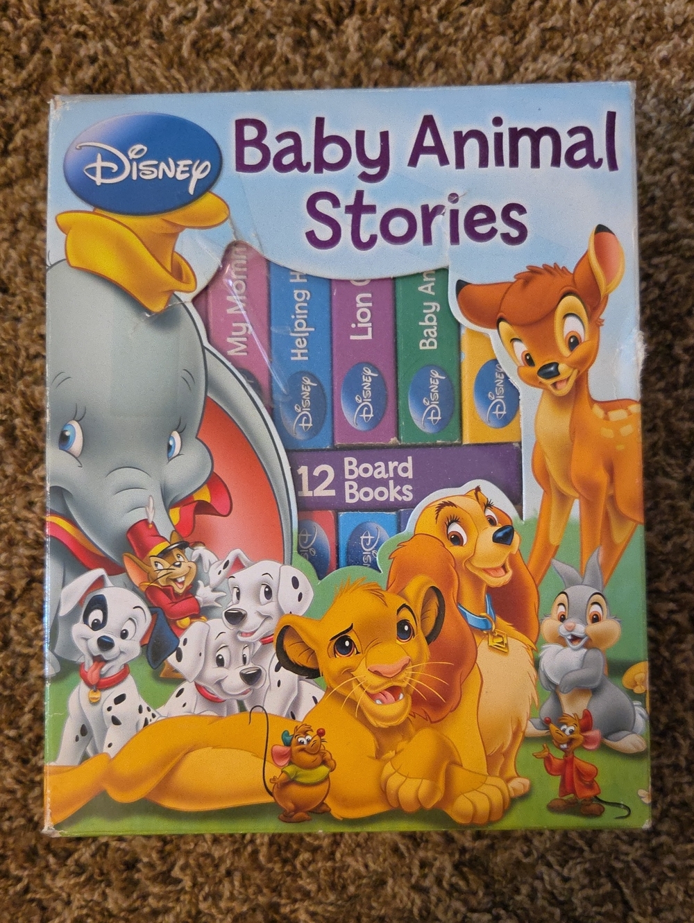 Disney Baby Animal Stories 12 Mini Book Set